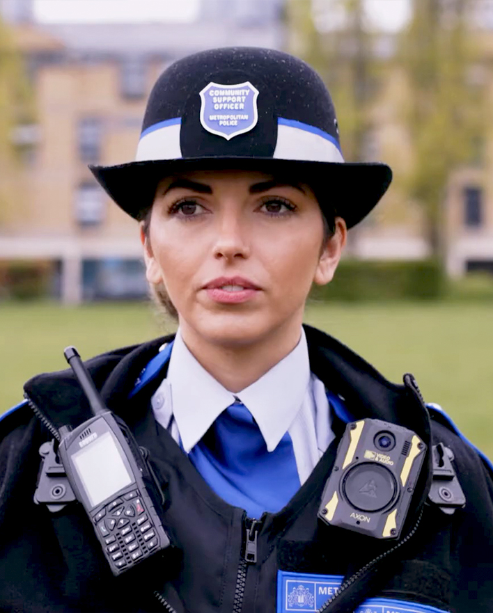 met women police officer